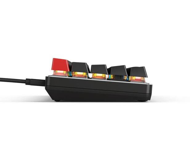 Glorious GMMK Compact Gateron Brown czarna - 595466 - zdjęcie 3